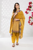 Nishat Linen 42202338-Printed 3PC Amaltas Sunheri Eid Collection 2022 Online Shopping