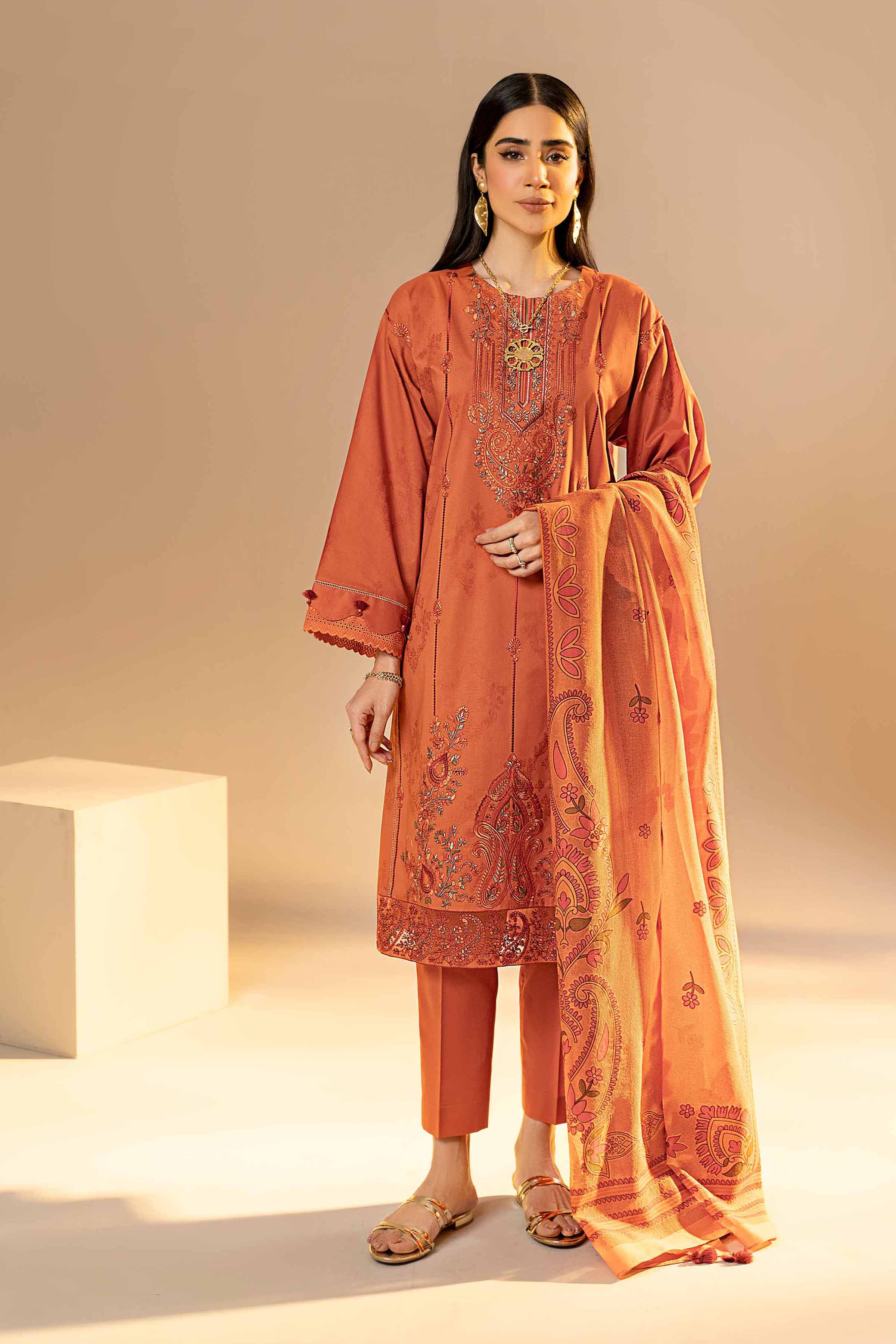 Nishat Linen 42301628 Barg Pre Fall Summer Collection Online Shopping