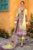 Jahanara J16-02 Canary Yellow Summer Lawn Vol VI 2022 Online Shopping