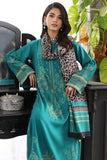 Charizma PS3-16 Poshima Embroidered Leather With Printed Wool Shawl Online Shopping