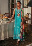 Mahgul Turquoise Palm Sabzwari Lawn 2022 Online Shopping