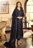 Asim Jofa Chanderi Cotton, Navy Blue Jhilmil Collection Online Shopping