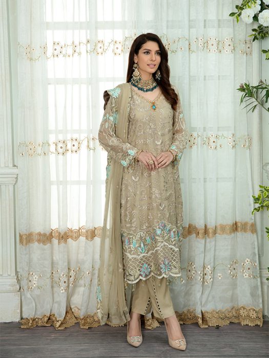 Zebtan Design # 5a Farmaish Chiffon Collection Vol 3 2022 Online Shopping