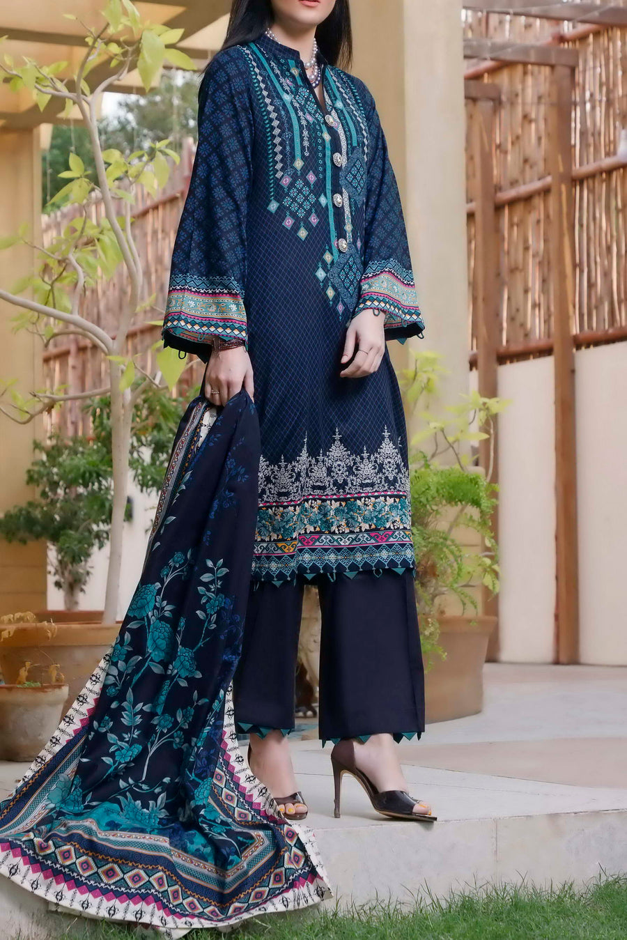 Kameez hotsell daman design