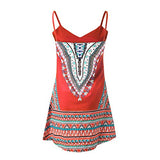 Women Summer Tank Short Dresses Casual Printed Sleeveless Daily Holiday Mini Dress | Original Brand