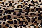 Womens Deep V Neck Floral Leopard Dress Short Sleeve Sexy Ruffles Fashion Mini Dress | Women's Casual Dresses