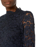 Women's Long Sleeve Mixed Lace Dress | Women's Work Dresses