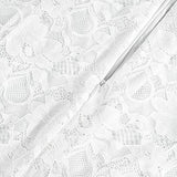 Women's Plus Size Lace Long Sleeve V-back Stretchy Bodycon Midi Wedding Cocktail Pencil Dress | Women's Lace Dresses