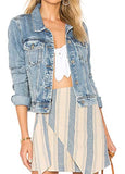 Free People Women's Rumors Denim Jacket