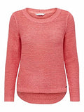 ONLY Women's Onlgeena Xo L/S Pullover Knt Noos Sweater, Tea Rose, L UK | Women's Sweaters
