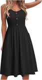 Black A Line Casual Dresses - Amhomely | Women's Casual Dresses