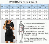 Women's Summer Casual Beach Dresses Crew Neck Short Sleeve Ruched Stretchy Bodycon T Shirt Wrap Mini Dress