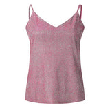Summer Women Sexy Tank Tops, Fashion Casual Sleeveless V-Neck T Shirt Cool Girl Slim Rose Print Blouses Vest | Original Brand | Women's Tops and Blouses