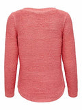ONLY Women's Onlgeena Xo L/S Pullover Knt Noos Sweater, Tea Rose, L UK | Women's Sweaters