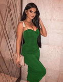 Women's Sexy Ruched Bodycon Spaghetti Strap Backless Maxi Long Pencil Dress