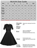 Women's 50s Vintage Short Sleeve Pleated Swing Dress | Women's Work Dresses