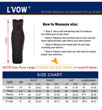 Women's Sexy Ruched Bodycon Spaghetti Strap Backless Maxi Long Pencil Dress