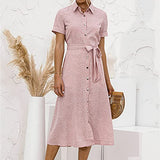 Summer Dresses for Women, Ladies Fashion Summer Halter Sleeveless Print Sexy Casual Sling Long Dress Party UK Size | Women's Work Dresses