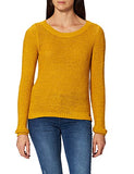 ONLY Women's ONLGEENA XO L/S Pullover KNT NOOS Sweater, Tawny Olive, XS | Women's Sweaters
