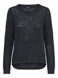 Navy Womens Knit Crew Jumper Navy - Only | Women's Jumpers