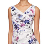 Women's Short Crepe Dress with Side Ruched (Petite and Regular Sizes) Special Occasion | Original Brand | Women's Cocktail Dresses