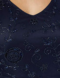 Women's Zaina Beaded Maxi Dress Cocktail | Women's Cocktail Dresses