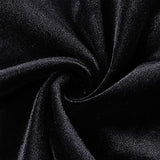 Womens V Neck Velvet Lace Ruffle Gothic Punk Party Spaghetti Strap Mini Dress | Women's Lace Dresses