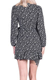 Women's Onlcarly L/S Wrap Short Dress WVN Casual