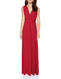 Red Women Transformer Convertible Bridesmaid Maxi Dress Multi-Way Wrap Evening Dress Formal Wedding Party Long Dresses - OwlFay | Women's Formal Dresses