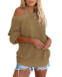 Women Oversize Sweater Long Sleeve Casual Knitted Jumper Tops Batwing Sleeve Pullovers | Original Brand