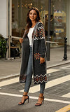 Women's Long Cardigan for Women UK Sleeve Open Front Cardigan Sweaters Boho Cardigan Aztec Tribal Stripe Cardigan