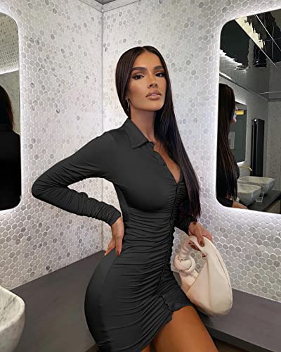 Sexy shirt hot sale dresses