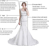 Women's Boho Lace Wedding Dress Long Sleeves V-neck A-line Beach Country Wedding Bridal Gown | Women's Casual Dresses