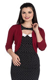 Maggie Bolero Vintage Retro Cardigan Rockabilly 50's Knit Retro Top | Women's Cardigan