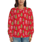 Christmas Sweatshirt Women Sweatshirt Top Long Sleeve Sweatshirt Christmas Pullover Sweater for Women Holiday Parties | Women's Sweaters