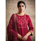 Plus Size Designer Unstitched Heavy Worked Salwar Kameez Plazzo Dress for Woman's Wear | Women's Work Dresses