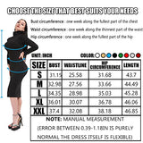 Women Winter Turtleneck Bodycon Dresses - Long Sleeve Solid Midi Sexy Club Dress