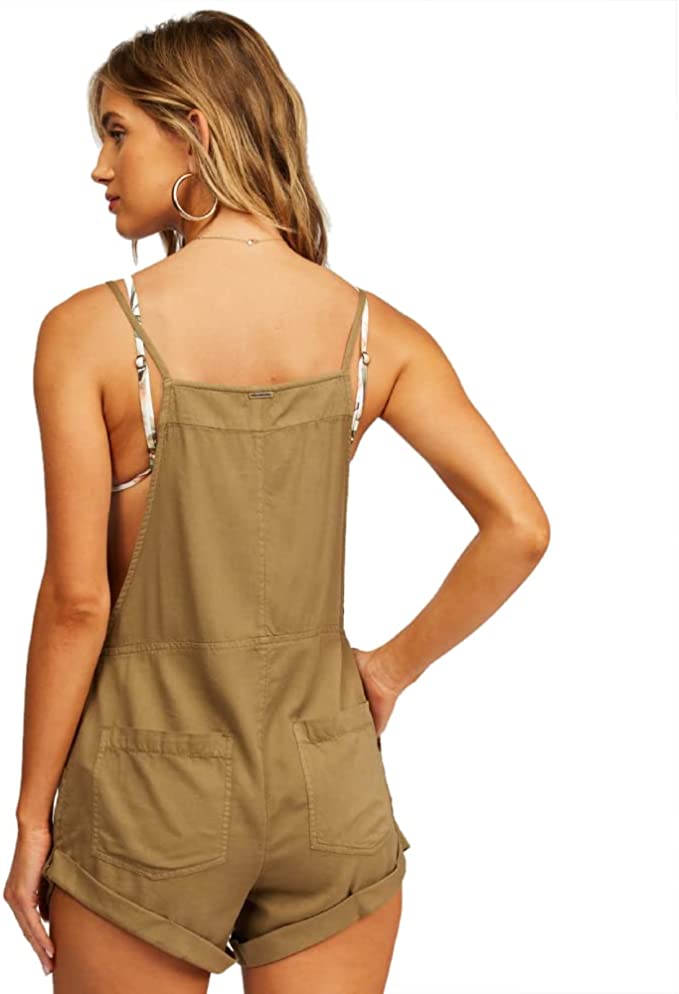 Avocado Wild Pursuit Short Overall - Billabong | Women's Romper & Jumper Suit