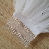 Ladies Dress Up Veil Waist Length Lace Edge Bridal Veil | Women's Casual Dresses