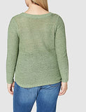 ONLY Women's Onlgeena Xo L/S Pullover Knt Noos Sweater, Hedge Green, XS UK | Women's Sweaters