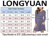 Women's Long Sleeve Casual T Shirt Dresses Swing Dress with Pockets