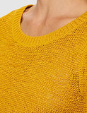 ONLY Women's ONLGEENA XO L/S Pullover KNT NOOS Sweater, Tawny Olive, XS | Women's Sweaters