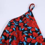 Women's Tunic Dress Summer Floral Dress Short Evening Dress Sexy Sleeveless Summer Dress Beach Dresses A Line V Neck Casual Dresses | Women's Midi Dresses