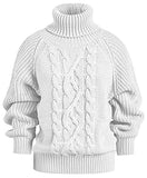 Womens Knitted Jumper Turtleneck Sweaters Lantern Sleeve Puffed Chunky Loose Oversized Winter Knitwear Tops | Original Brand | Women's Cardigan