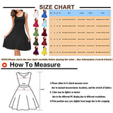 Women's Fit and Flare Tank Dresses Racerback Solid Color Sleeveless Scoop Neck Casual Midi Dress | Original Brand