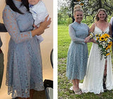 Lace Cocktail Dress For Women, A-line Bridesmaid Dresses | Women's Casual Dresses