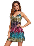 Women's Sleeveless Fit and Flare Loose Party Clubwear Dress