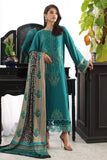 Charizma PS3-16 Poshima Embroidered Leather With Printed Wool Shawl Online Shopping