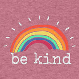 Be Kind Rainbow Shirts for Women Short Sleeve Letter Printed Inspirational Tee Shirts | Original Brand