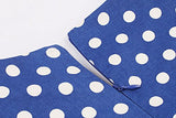 50s Vintage Polka Dot Halter Rockabilly Dress Retro Cocktail Party Dress Evening Prom Dress | Original Brand | Women's Cocktail Dresses